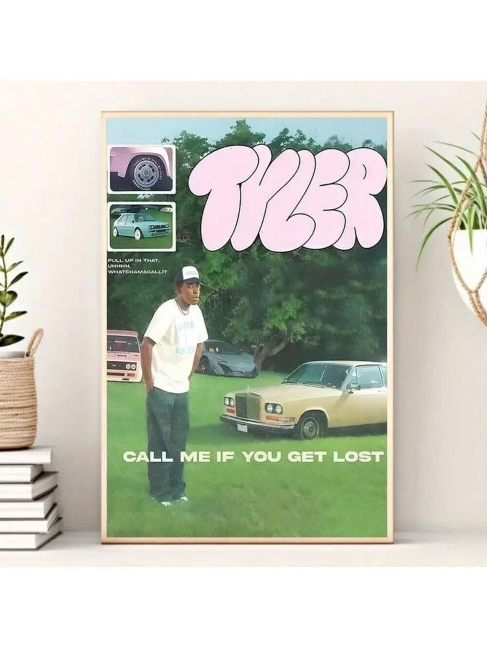 Tyler, The Creator "CALL ME IF YOU GET LOST" Canvas Print Music Poster Wall Art